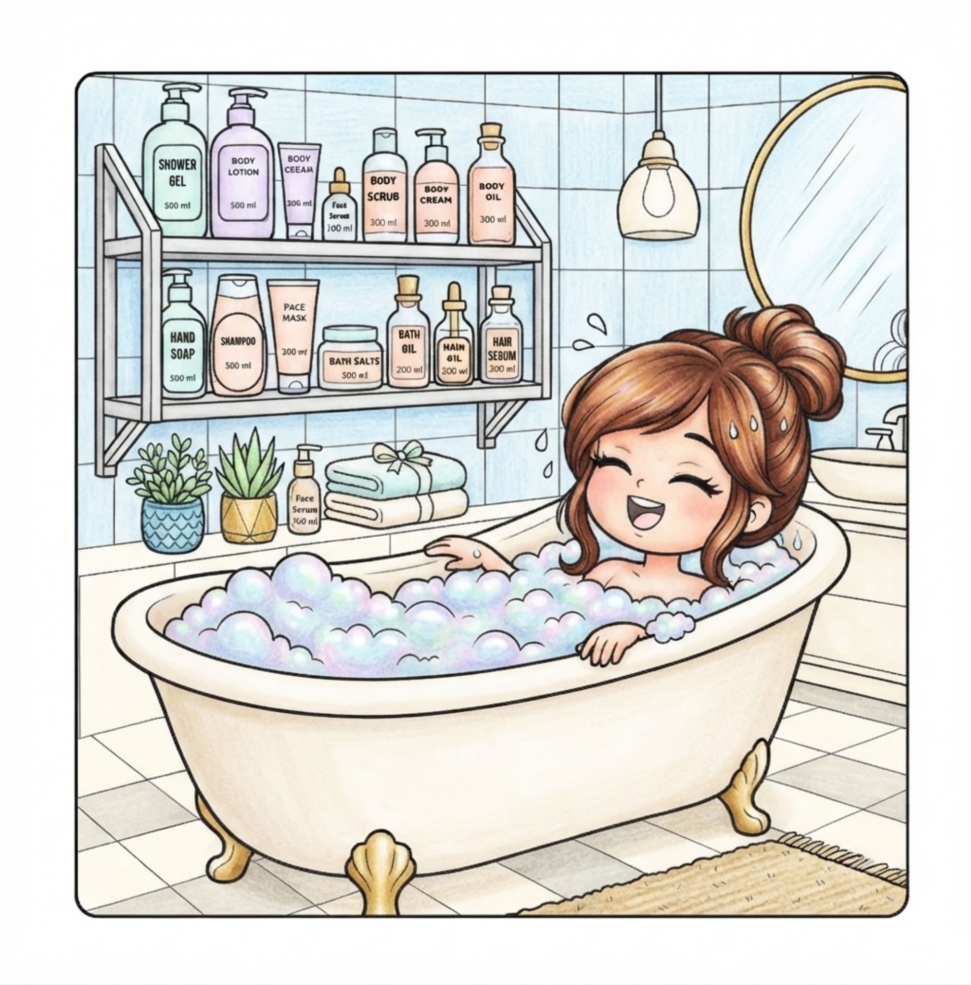 Colored page