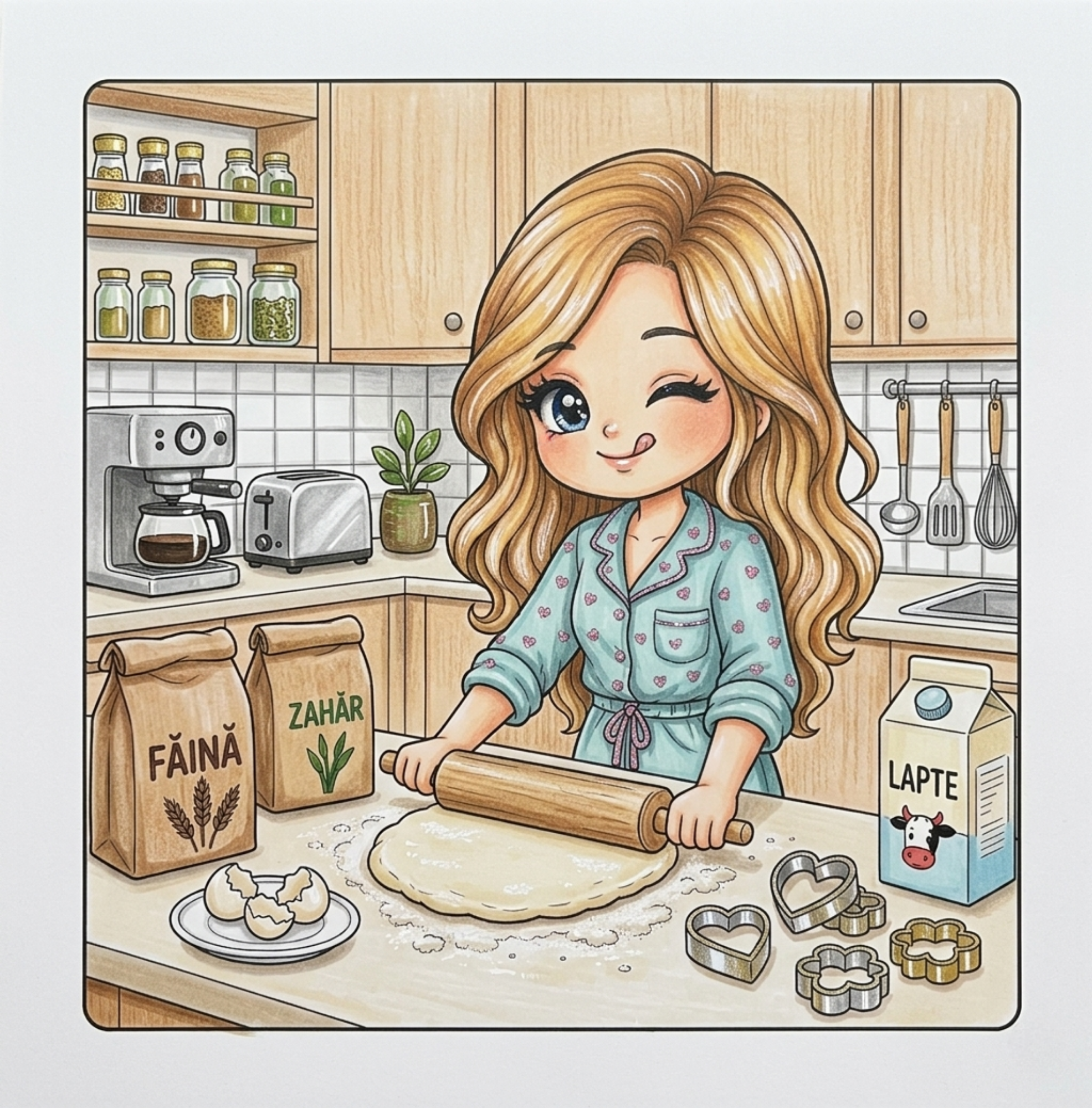 Colored page