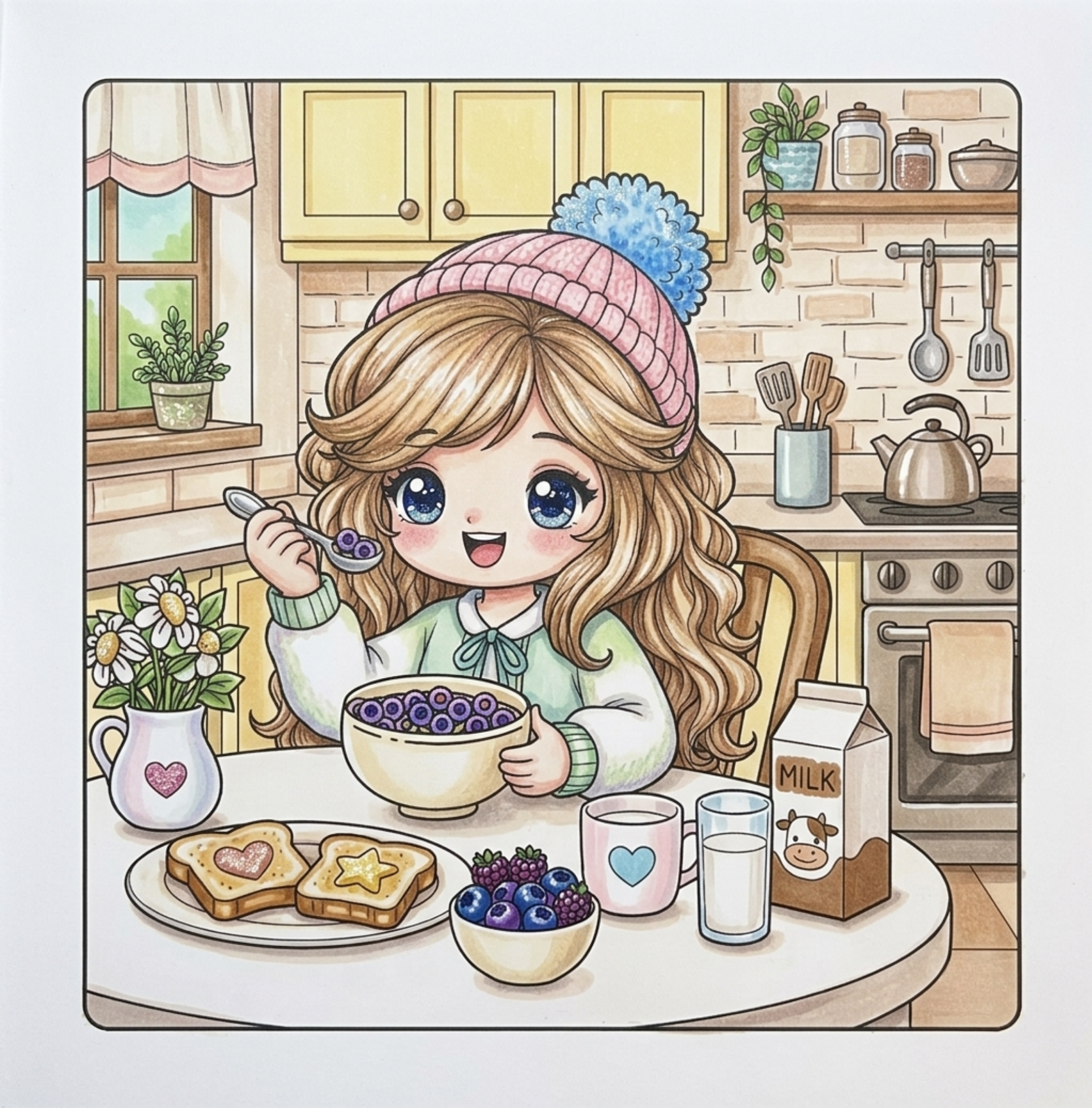 Colored page