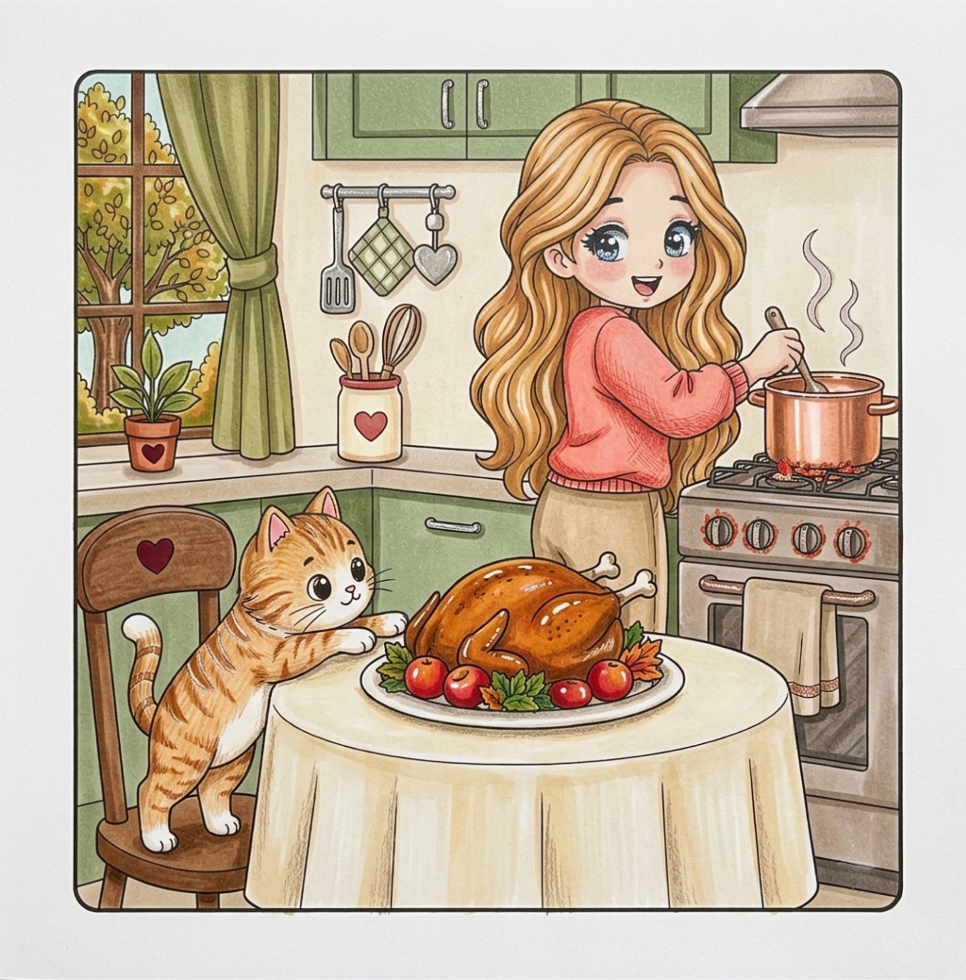 Colored page
