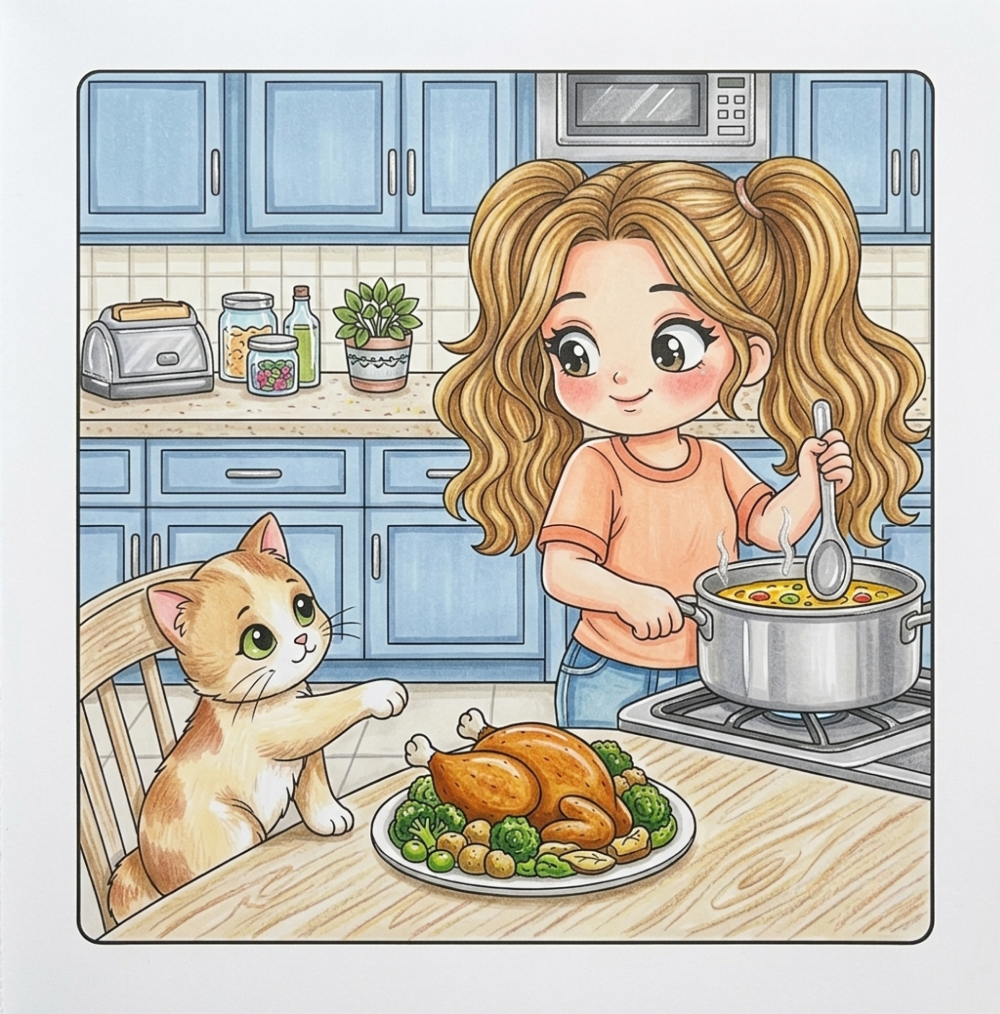Colored page