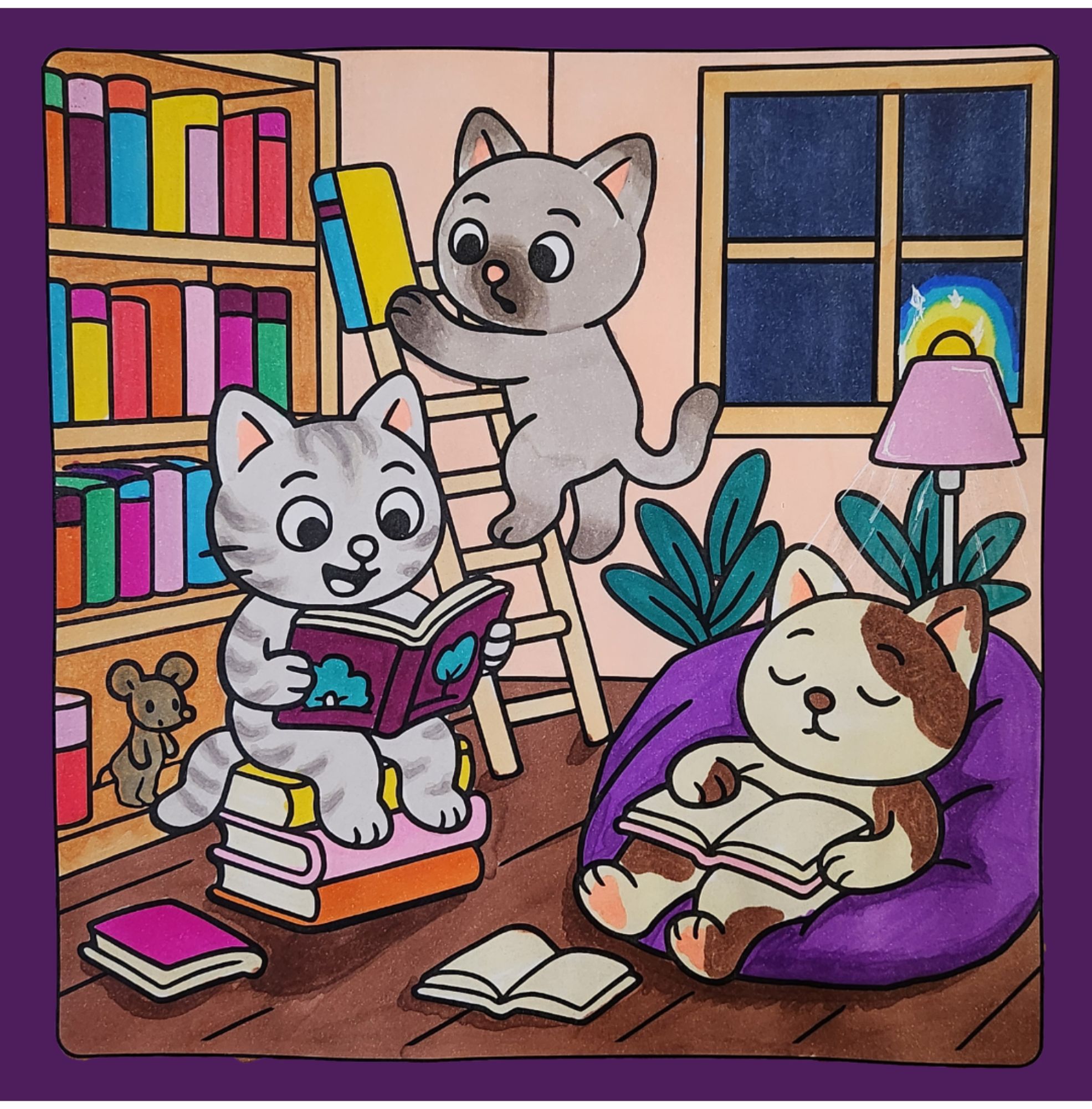 Colored page