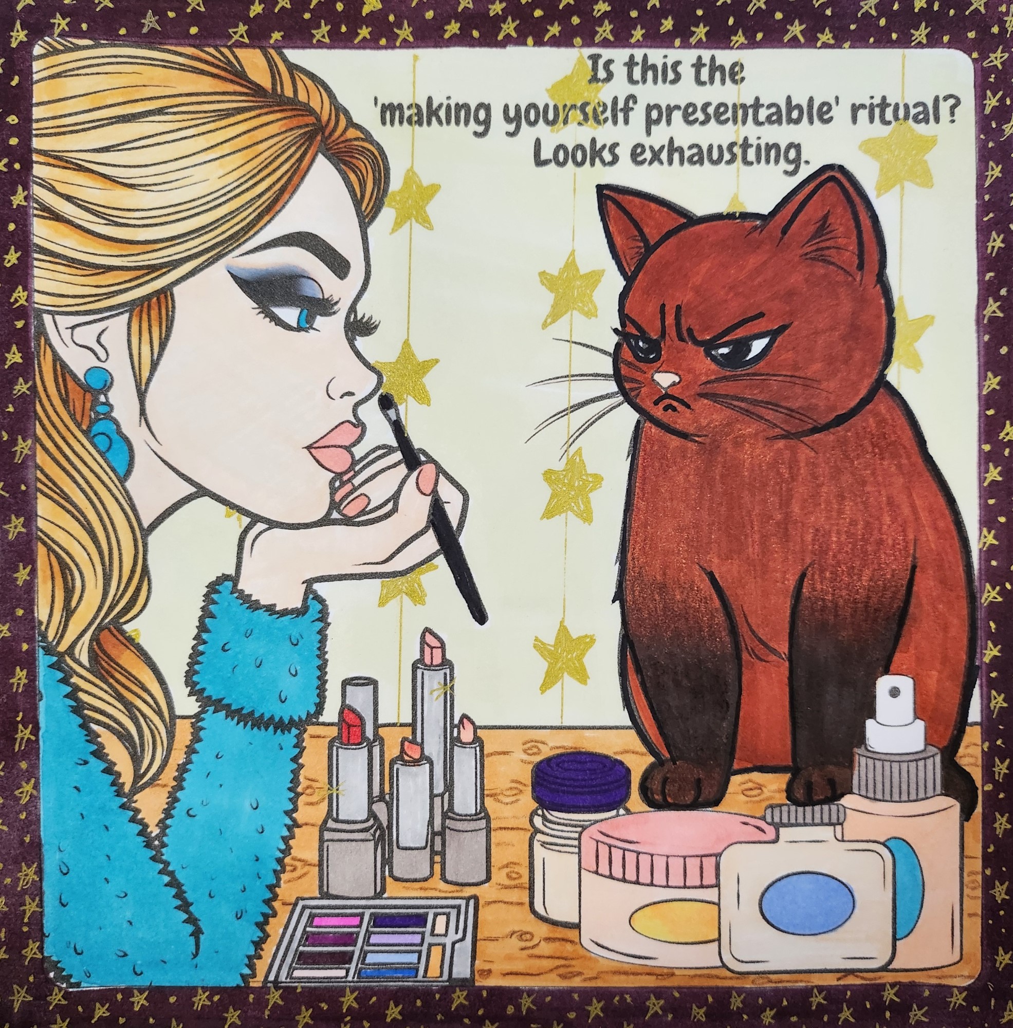 Colored page