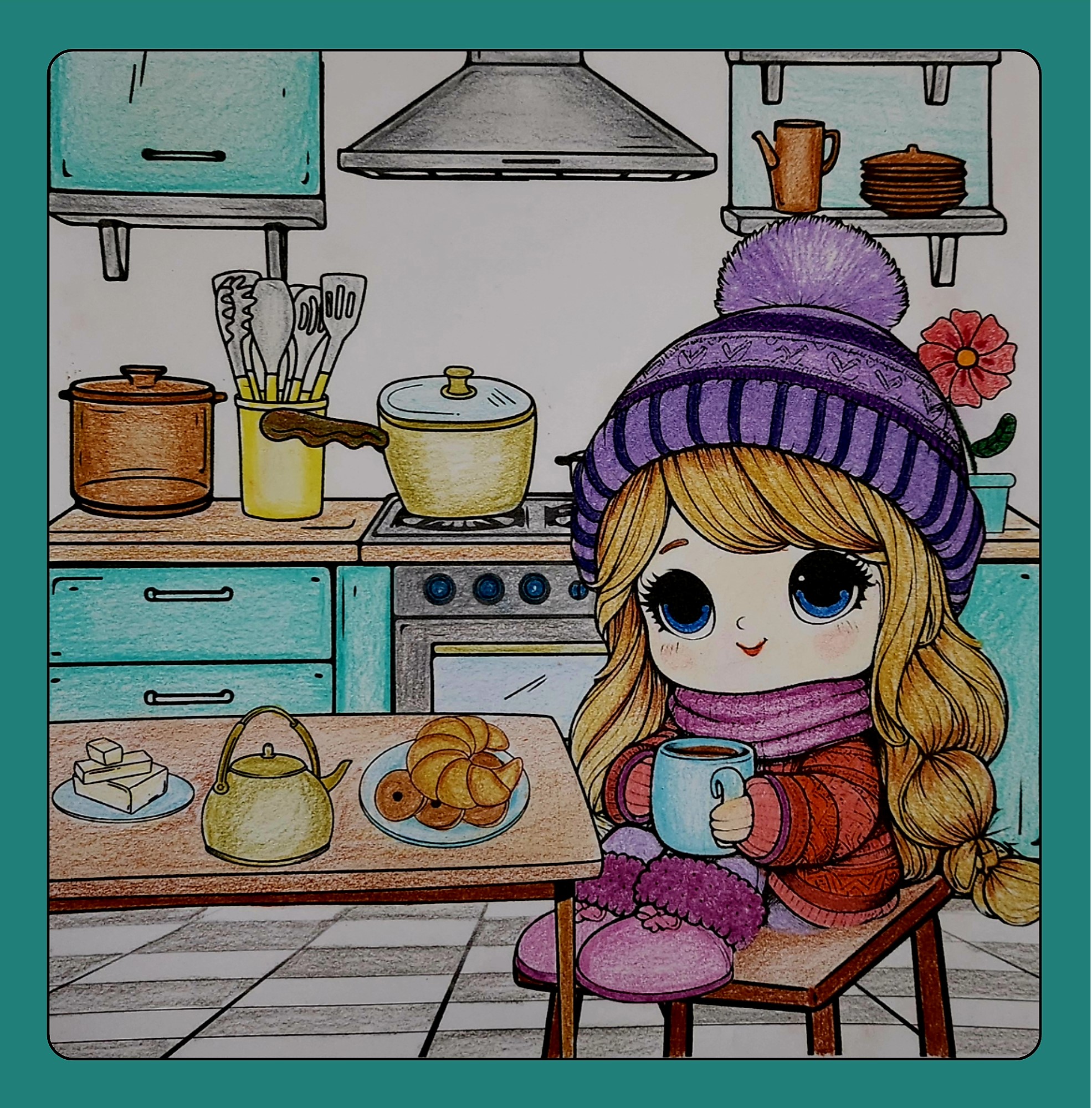 Colored page