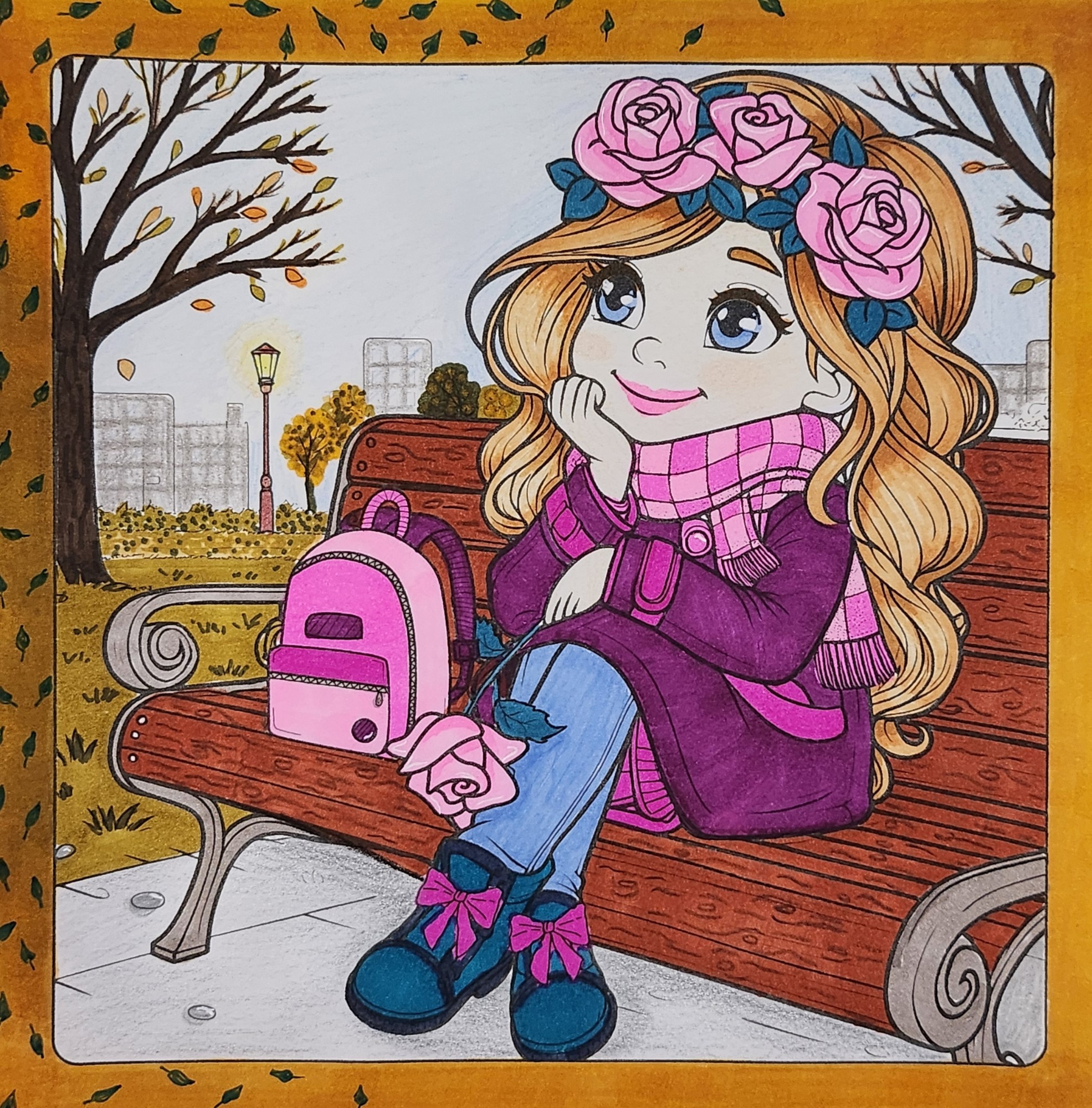 Colored page