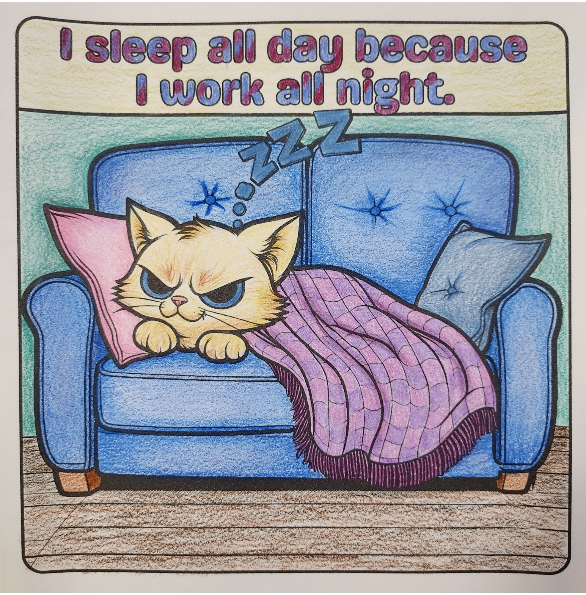 Colored page