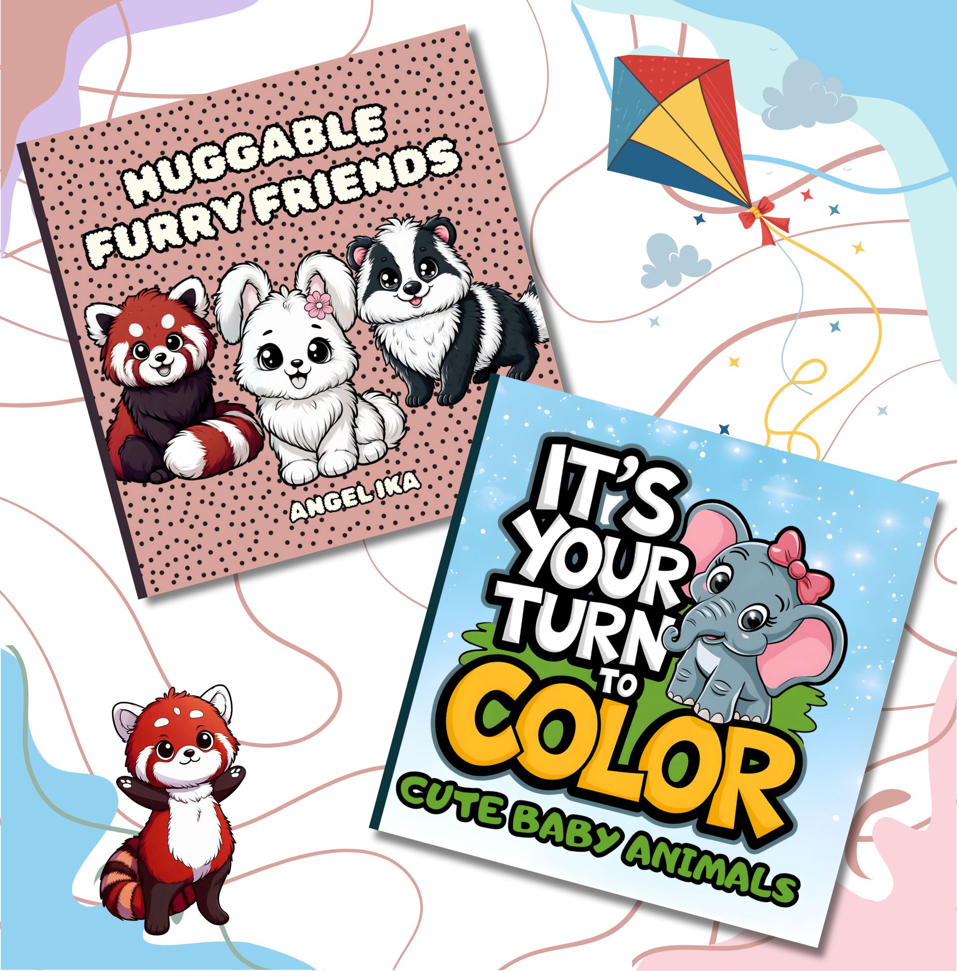 My Cute and Cozy Doll Collection Relaxing Coloring Book with Easy-to-Color Illustrations