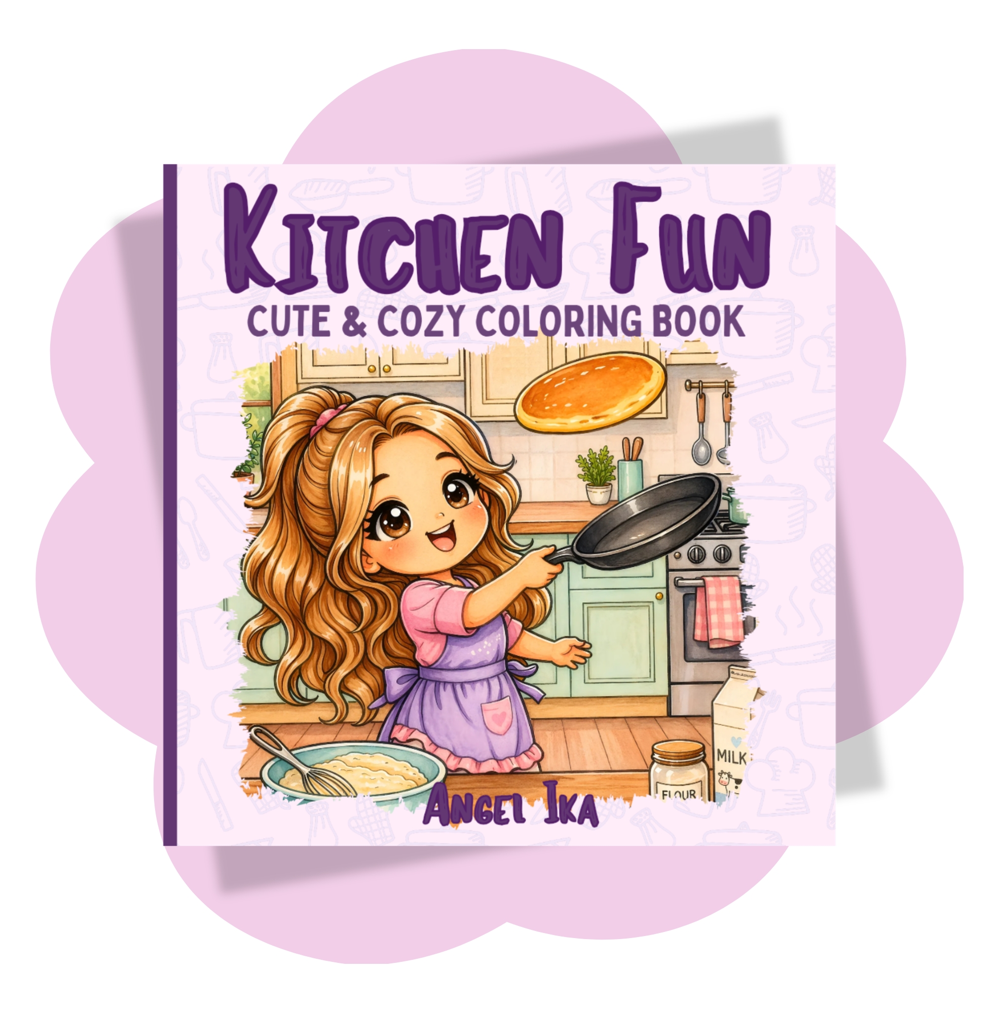 Kitchen Fun - Cute & Cozy Coloring Book