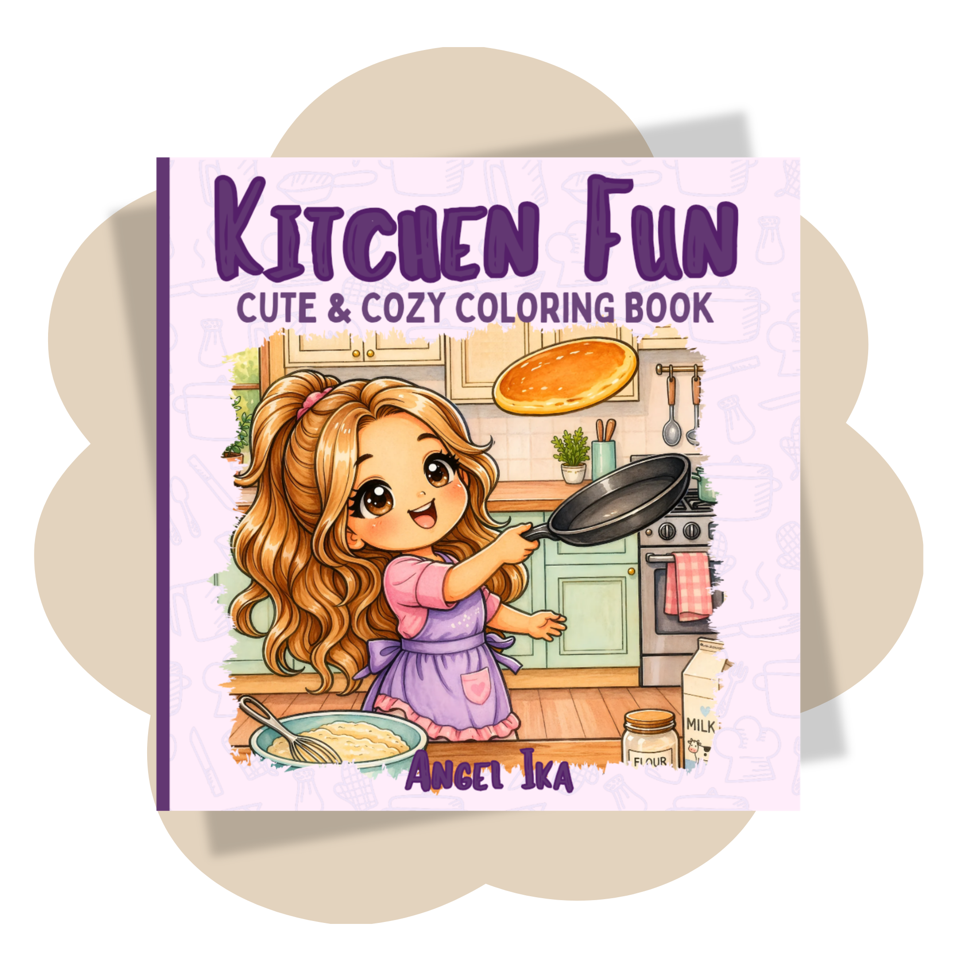 Kitchen Fun - Cute & Cozy Coloring Book
