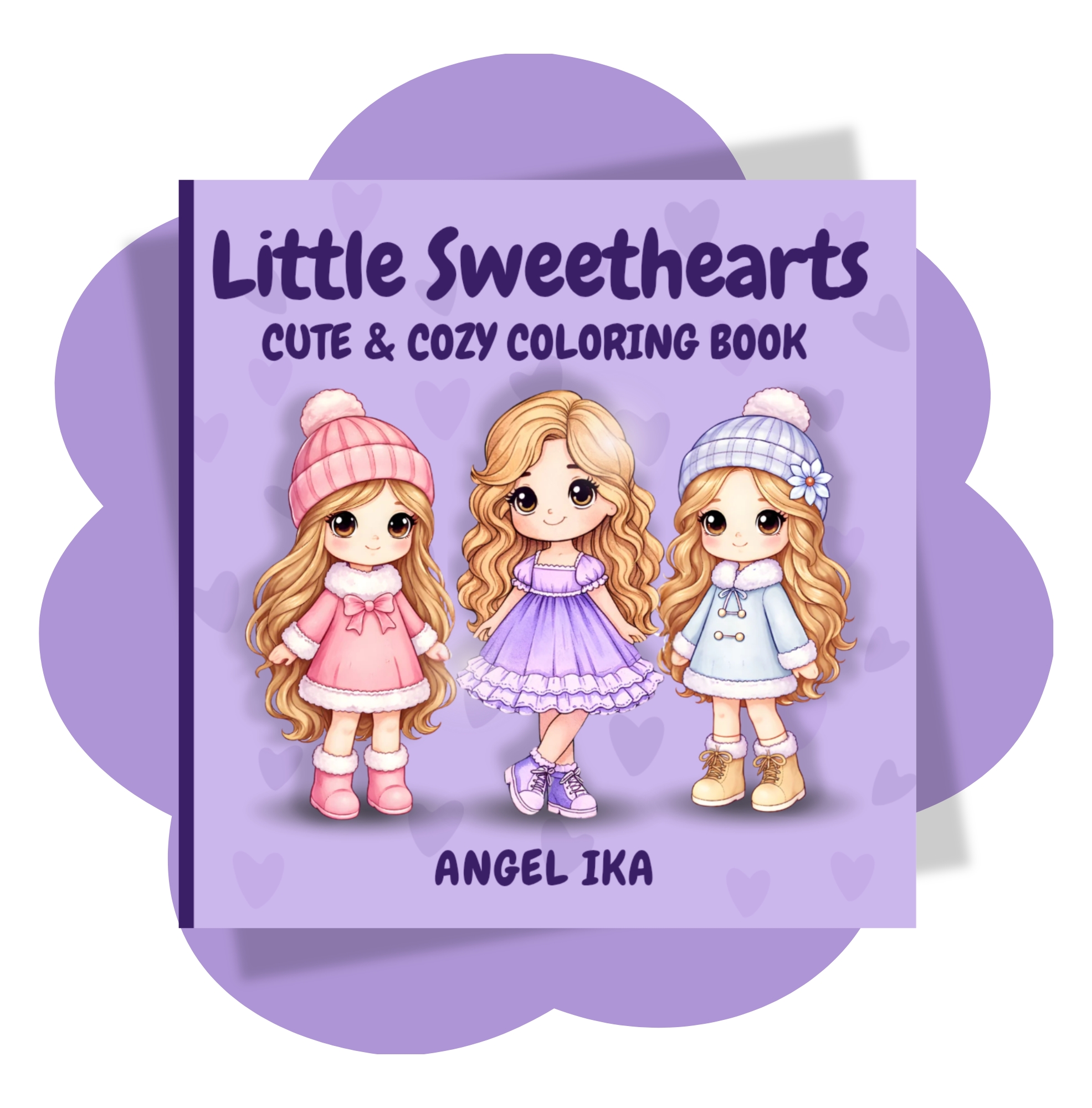 Little Sweethearts - Cute & Cozy Coloring Book